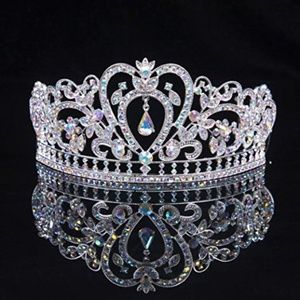 Colorful Clear Austrian Rhinestone Crystal Tiara